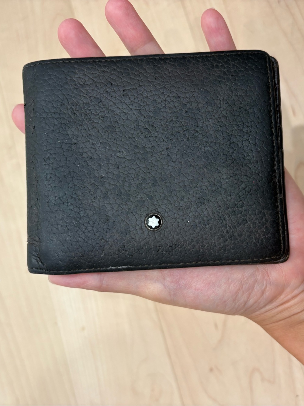 Montblanc Black Leather Wallet